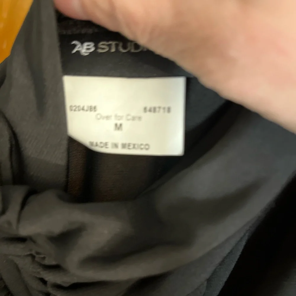 AB Studio Classic Black Maxi Skirt - Picture 4 of 4